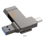 Hoco UD15 USB 3.2 2-in-1 Type-C Flash Drive – 32GB/64GB/128GB/256GB