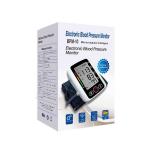 GearUP BPM-10 Digital Blood Pressure Monitor with Voice Function, Upper Arm BP Machine with Large Display & 2-User Memory