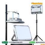 GearUP KXK-686 50W Rechargeable Magnetic Outdoor Multifunctional Work Light