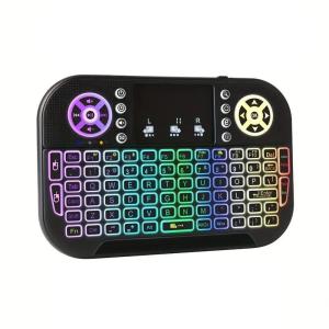 GearUP MK20 Dual Mode Wireless RGB Mini Keyboard with Touchpad – Portable & Rechargeable