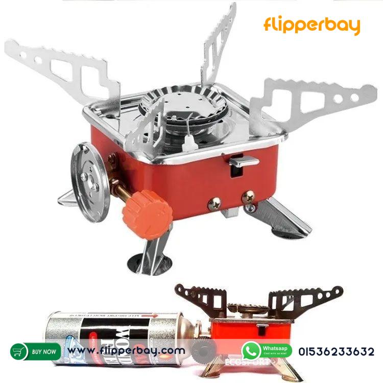 Kovar K-202 Portable Gas Stove – Card-Type, Compact & Outdoor Cooking Ready